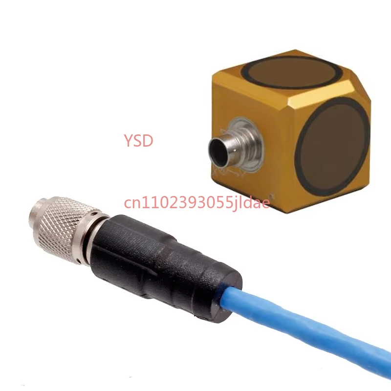 Adapted to C4 Sensor Connector 4P Socket 4core 1/4-28UNF to PCB 010G10/034G10 Replacement Three-axis Acceleration
