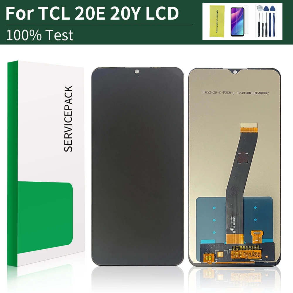 

For TCL 20E Screen LCD Display For TCL 20Y Screen For TCL 6125f Pantalla 6125D 6125A LCD Screen Display Touch Panel Digitizer