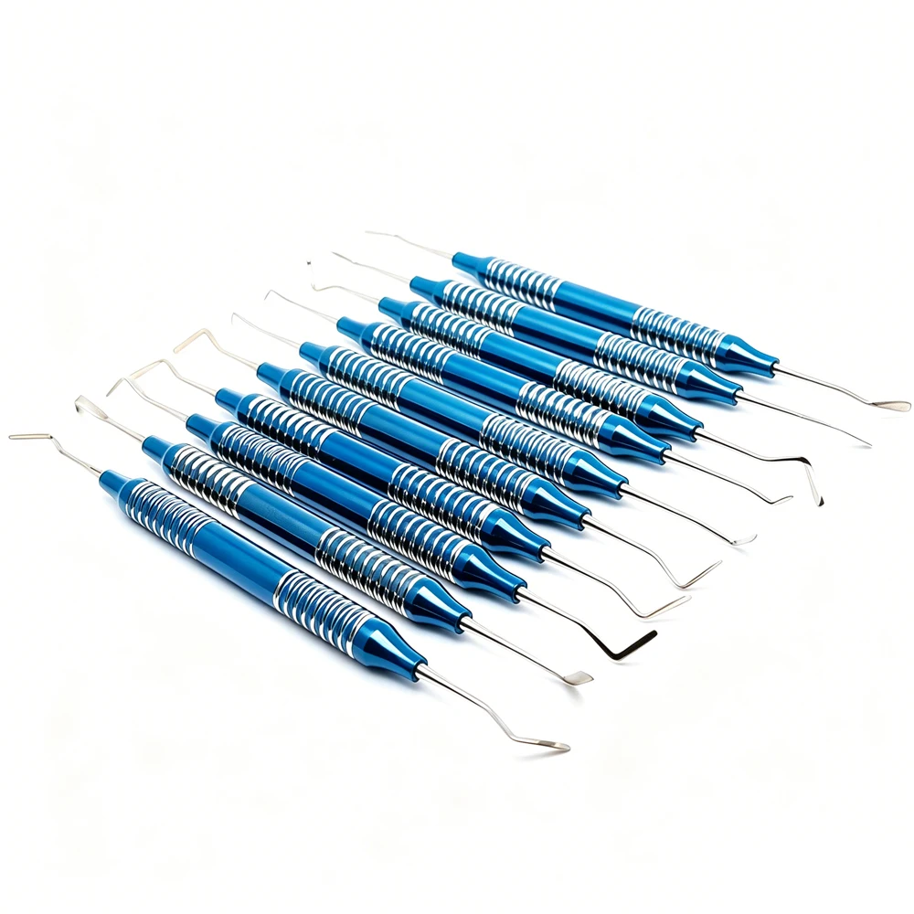 

10Pcs Dental Composite Resin Filling Spatula Aesthetic Restoration Kit Resin Filler Set Dental Tools for Composite Fillings