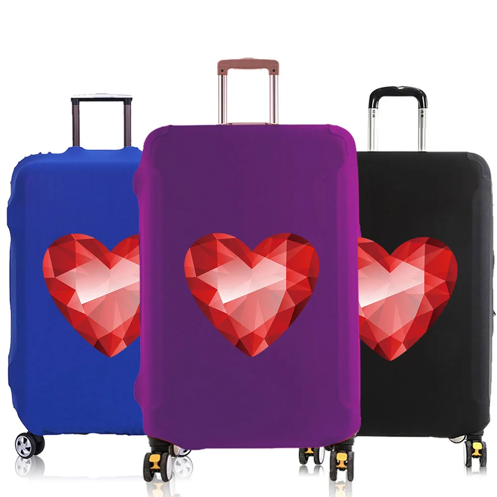 

Luggage Dust Cover Travel Accessories High Elastic Baggage Protective Case For 18-30 Inch Suitcase covers LOVE pattern series