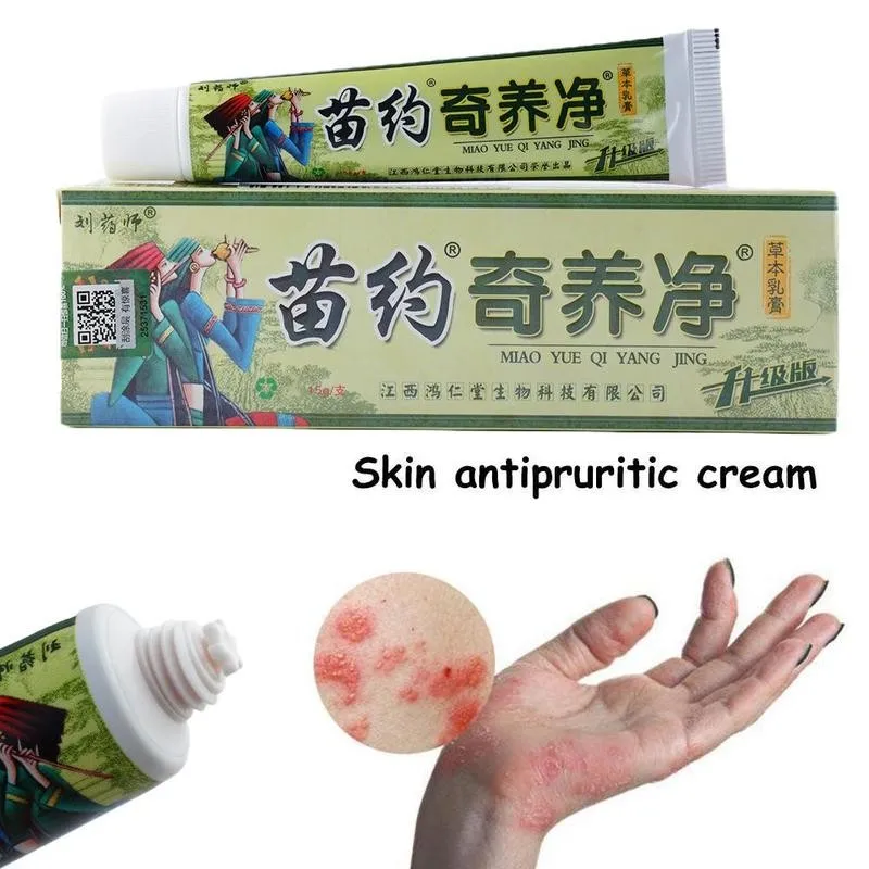 Psoriasis Pruritus Creams Dermatitis Eczema Ointment China Medicine Creams New Skin Herbal Ointment Body Cleansing