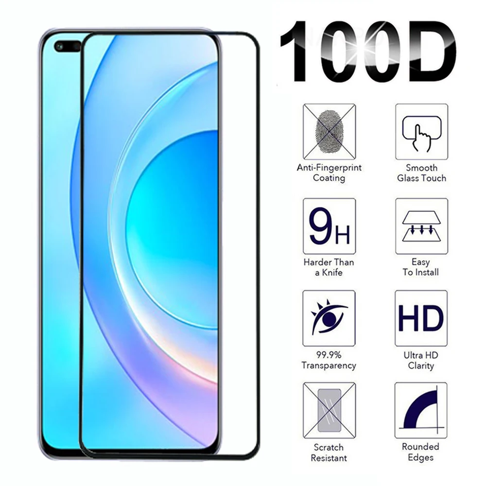 9D Clear Screen Protector For Honor 50 70 90 Lite X9 5G Tempered Glass for Honor 50 SE 80 GT Transparent Protection glass Film