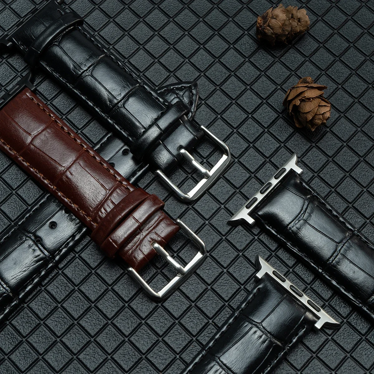 Кожаный ремешок для Apple Watch Band Ultra 2 49 мм 9 8 7 45 мм 41 мм Высокое качество для iWatch Series10 42 мм 46 мм Correa 40 мм 44 мм 38 мм