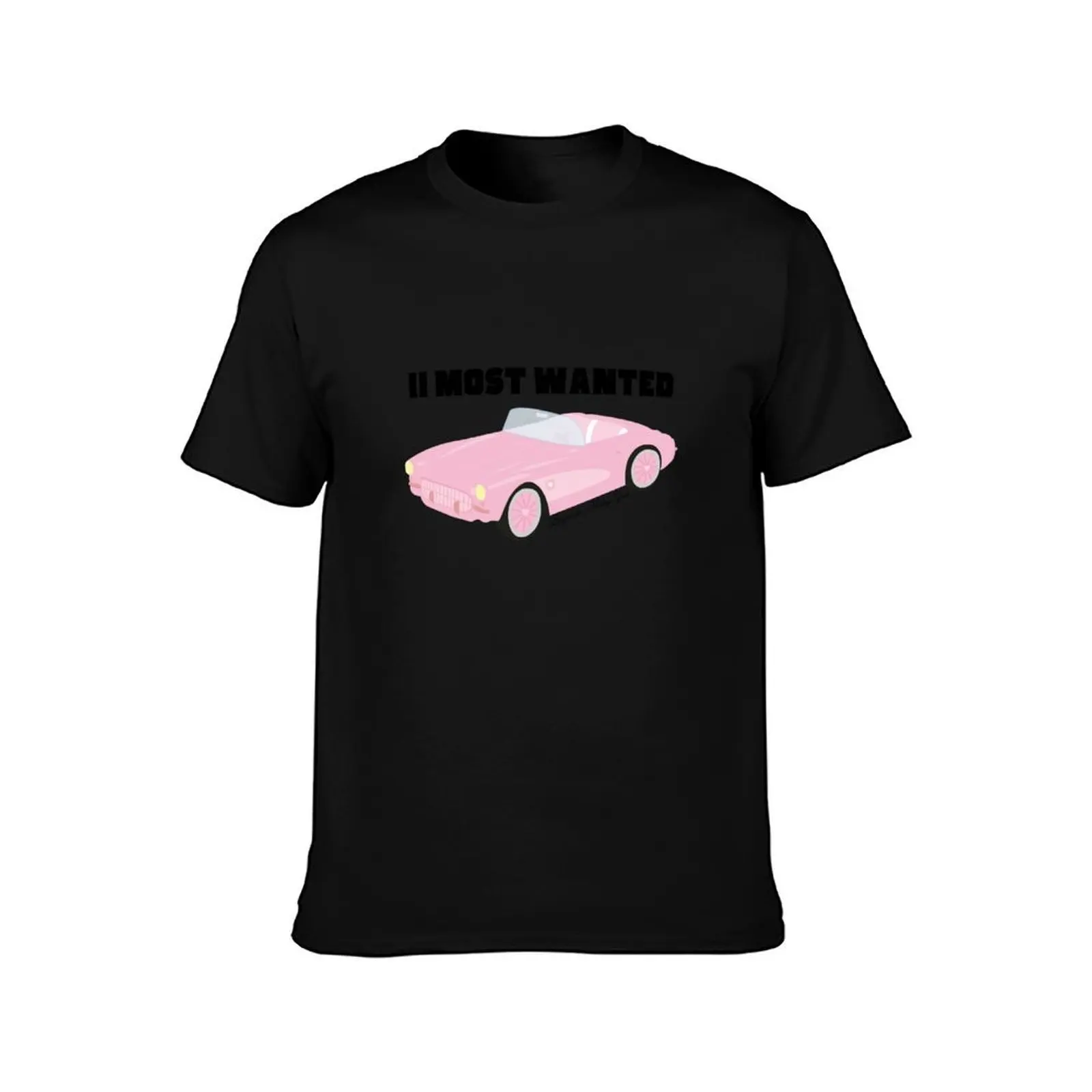 II Most Wanted Getaway Car Black (Beyoncé and Miley Cyrus) T-Shirt Basic Crew Neck Short Sleeve Top