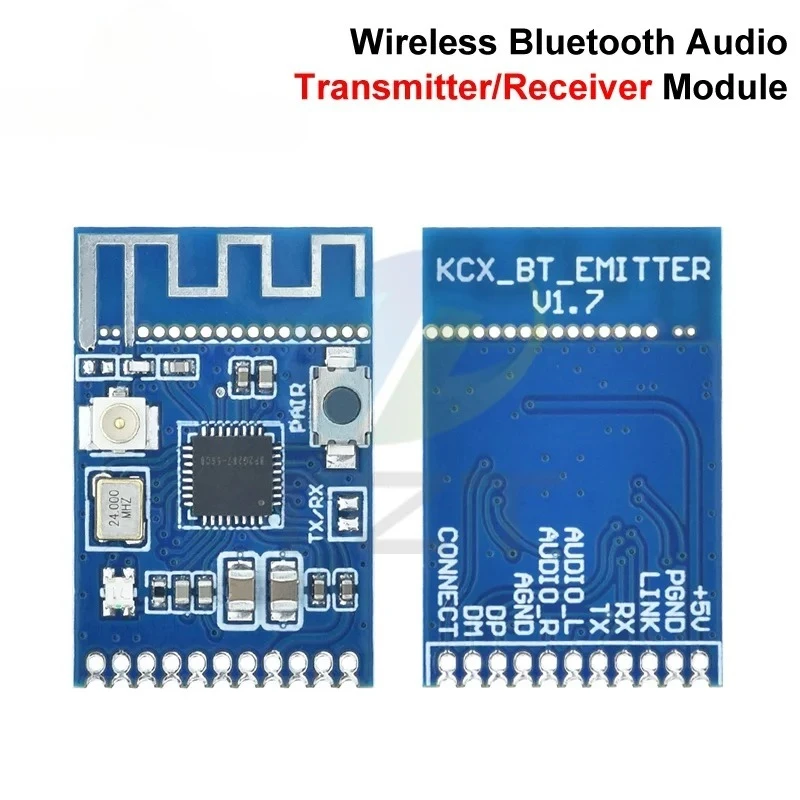

1/2 шт. Bluetooth-5.3 модуль аудиопередатчика, модуль стерео-трансивера GFSK на 20 метров, плата для наушников