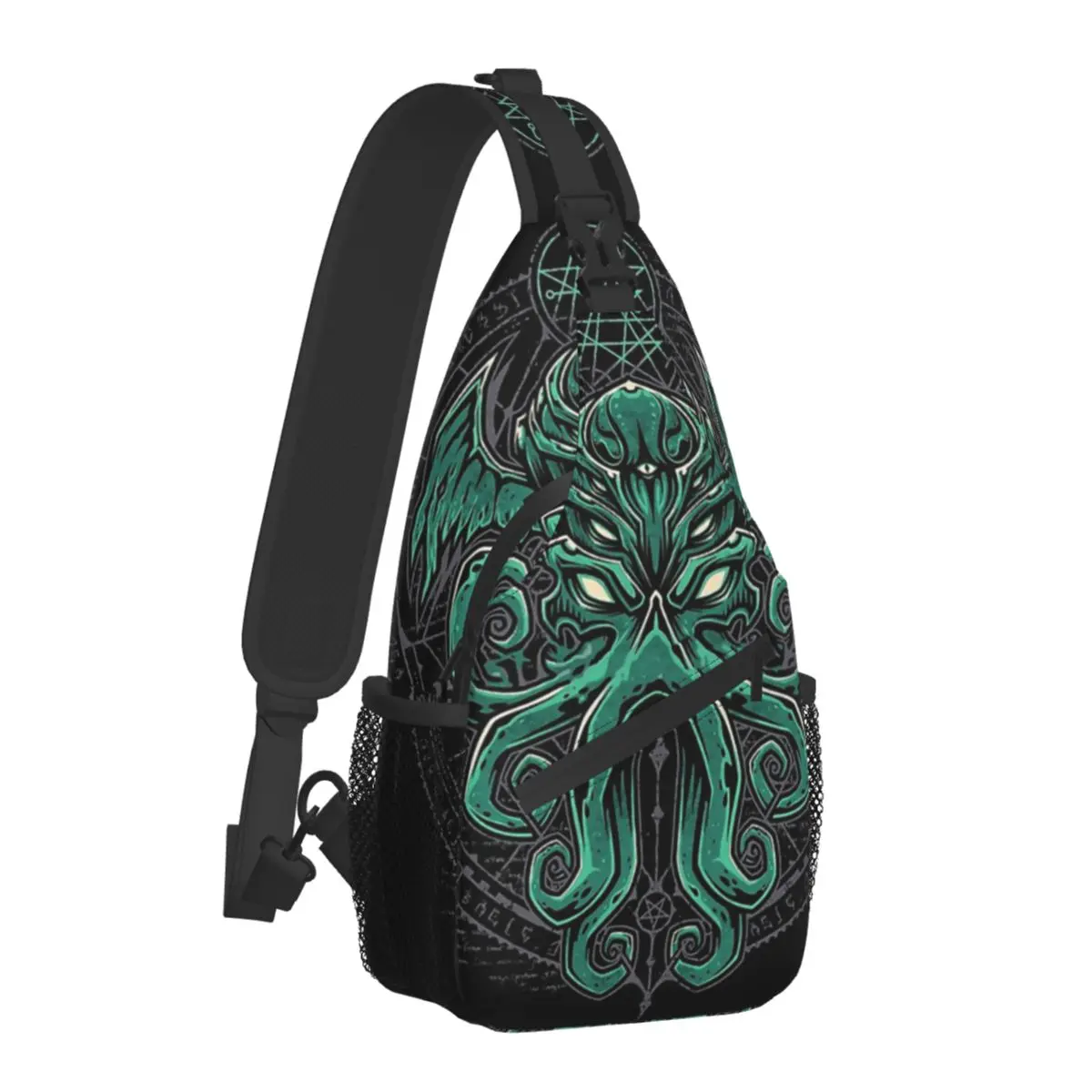 The Call of Cthulhu Crossbody Bag Sports Great Chest Bag Unisex Women Man Fashion Shoulder Backpacks Travel