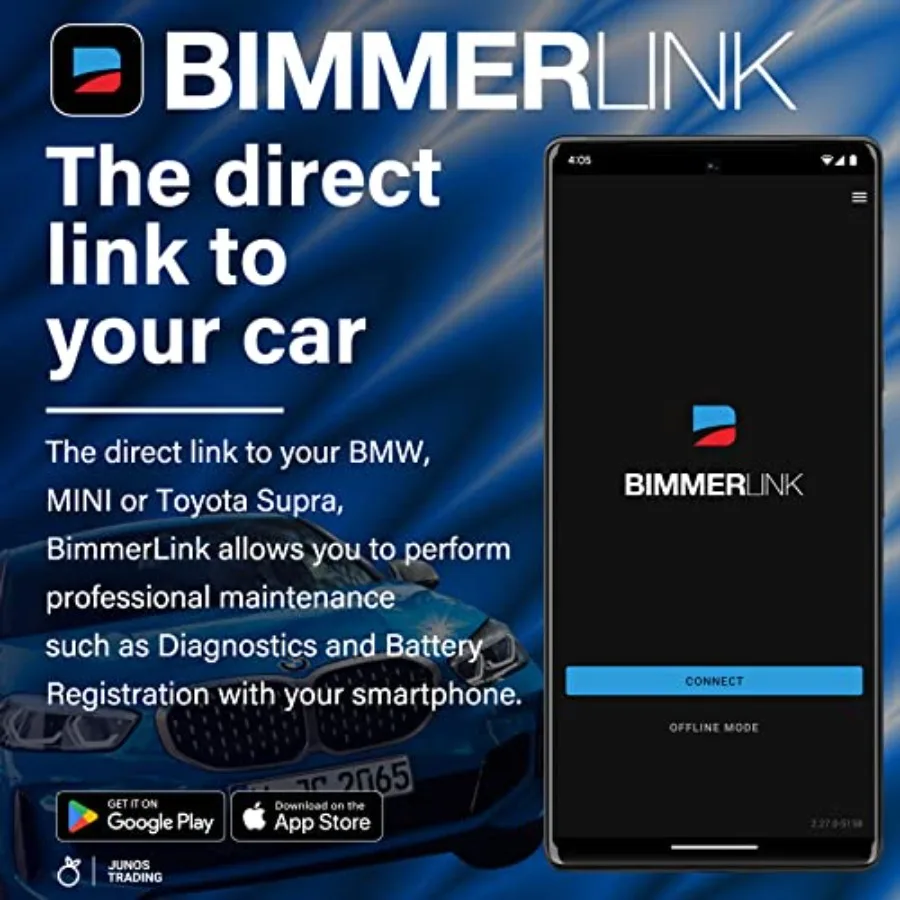 Scanner UniCarScan UCSI-2100 OBD2 Bluetooth 4.0 para BimmerCode MotoScan funciona com iOS Android Windows - Diagnóstico avançado para