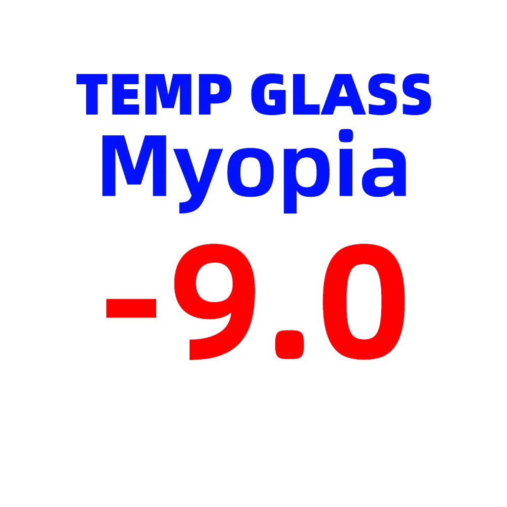 Tauchmaske Optische Kurzsichtigkeit Myopie Tauchglas Tauchschwimmbrille Gehärtete Brille Kurzsichtiges Lesen -1,0 bis -9,0