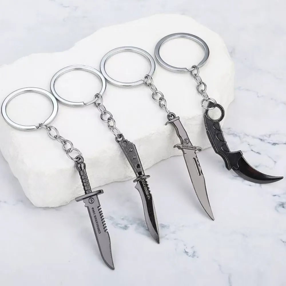 Valorant Metall-Modell-Schlüsselanhänger für Herren und Damen, Mini-Taschenanhänger, Schwert-Anime-Kinderspielzeug, Auto-Dekorationsanhänger, Geschenk – Detail 2