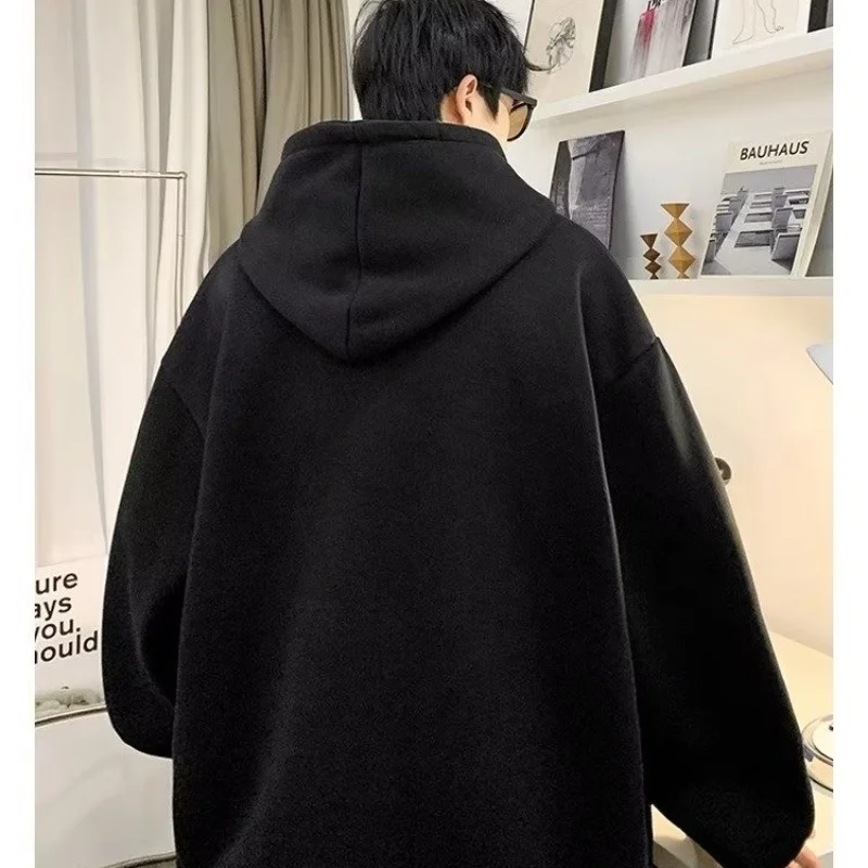 سترة نسائية من البوليستر المطبوع بأكمام طويلة ومحطة مستقلة كبيرة الحجم على طراز الشارع Temu TikTok Home لخريف