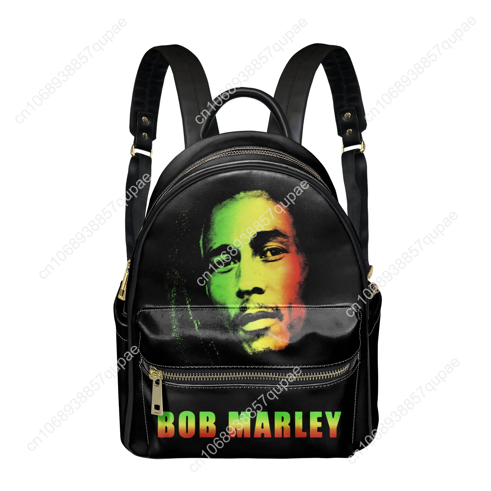 

Bob Marley Reggae Jamaican Singer Backpack Womens Men Double Shoulder Bag Business Travel Bookbag Rucksack Gift Daypack