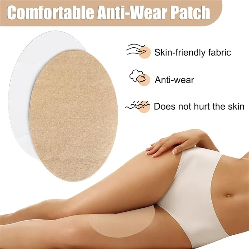 

Women Inner Thigh Anti-wear Patch Tape Spandex Invisible Body Anti-friction Pads Patches Not Stuffy Insole Leggings Bandage