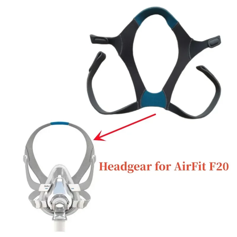 

CPAP Mask HeadBand for ResMed AirFit F20 Full Face Mask Respitator Accessories