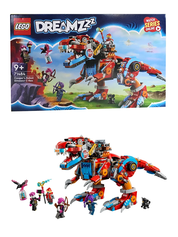 LEGO 71484 Dreamland Hunter Cooper’s Tyrannosaurus Rex: Un'Avventura di Costruzione e Fantasia per Bambini