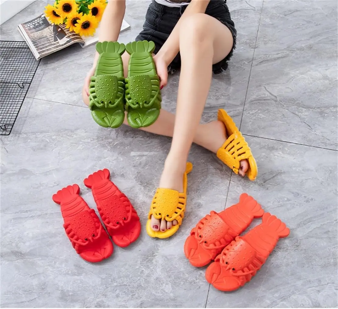 

Women's Summer Sandals Flipper Sandals Wedge Sandals Sea Beach and Pool Shoes Flip Flop Shoes Slippers Lobster Style