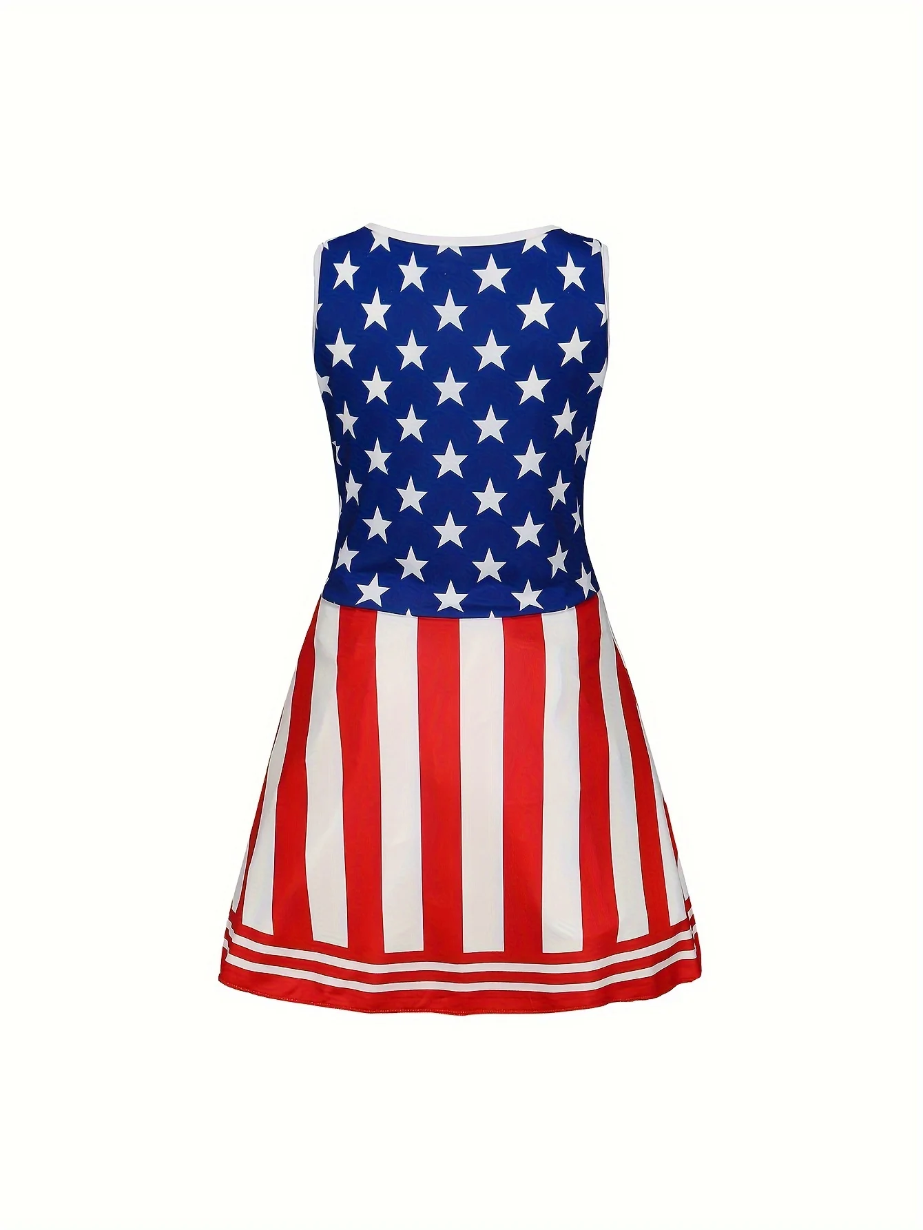 يوم الاستقلال ستار لامعة راية التشجيع فستان حلو لطيف للأطفال فستان بنات ملابس الحفلات بوم بومس البدلة