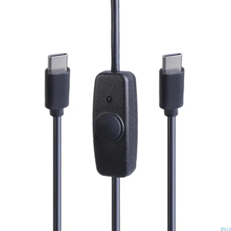 РАЗДЕЛ ПИТАНИЕ R91A с переключателями типа C Мужчина в мужской зарядку провода 480 Мбит / с передачи данных