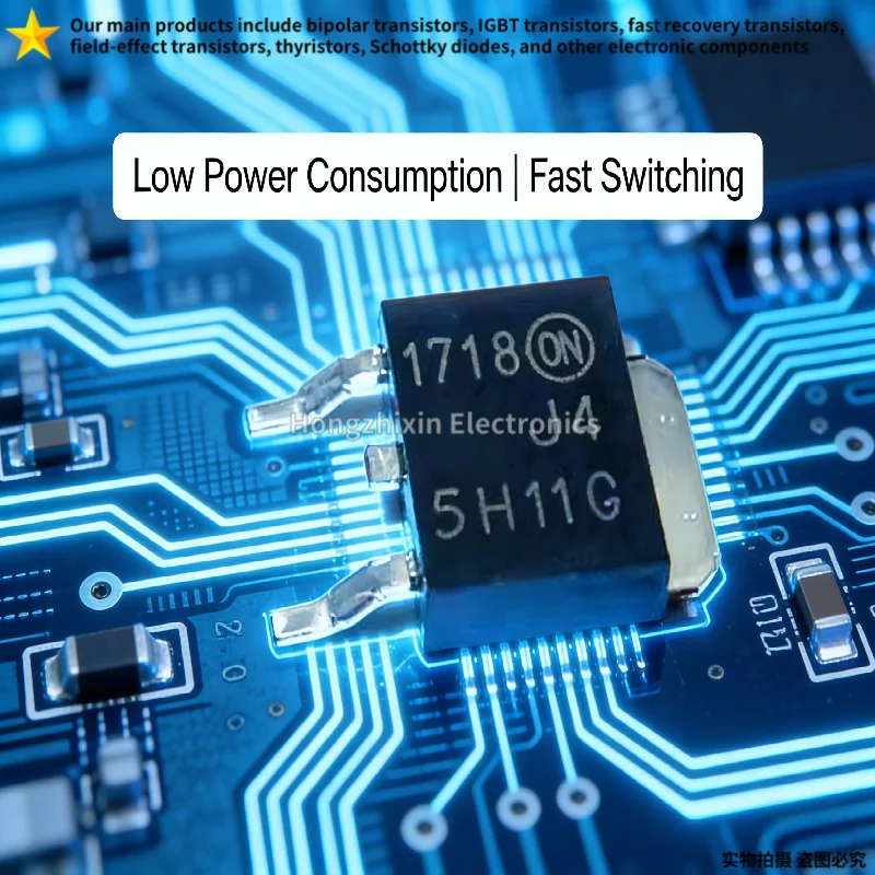 10PCS NEW 100% quality J45H11G J45H11 45H11G 5H11G 45H11 J44H11G J44H11 44H11G 4H11G 44H11 TO-252 transistor