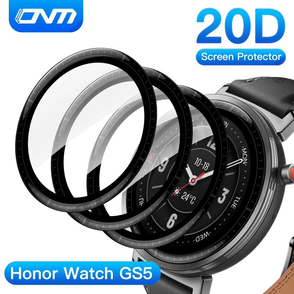 

Screen Protector for Honor Watch GS5 HD Anti-scratch Full Coverage Protective Film Screen Protector Accessories (Not Glass)