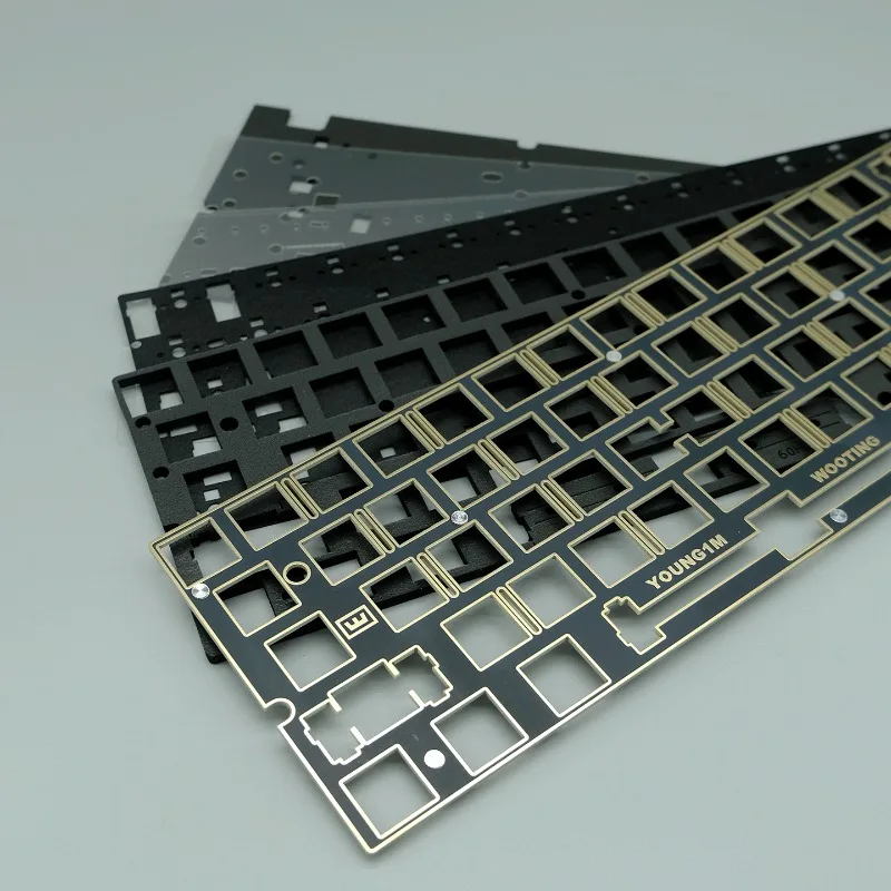 Płytka pozycjonująca do klawiatury mechanicznej Wooting60HE Hollow Shell Sound Package z niestandardowymi przełącznikami magnetycznymi, akcesoria do klawiatur mechanicznych