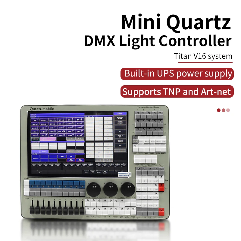 

DMX Mini Quartz Light Controller Titan V17 system controller console lighting high quality stage lighting console
