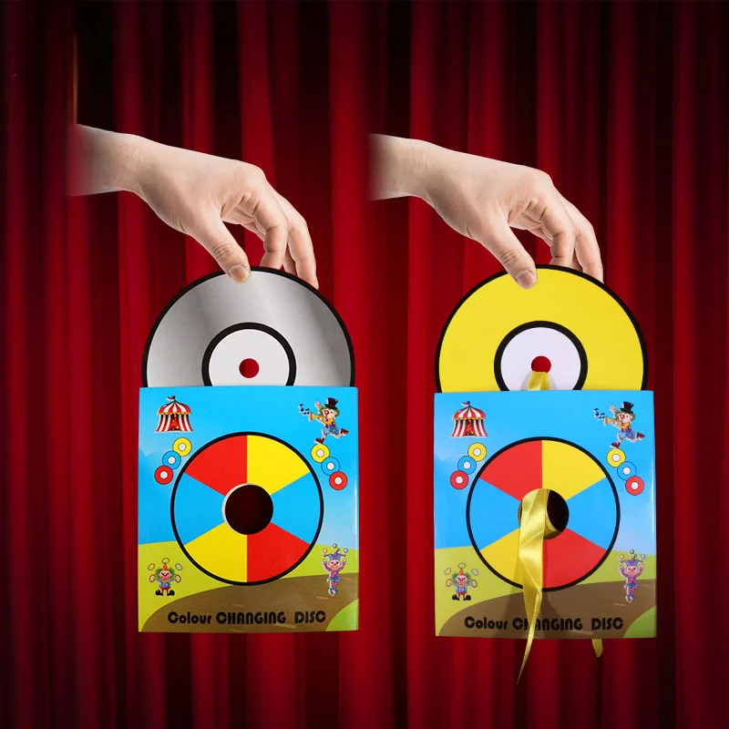 Hot Sale Color Changing CD 7pcs Paper Bag Tricks Toys