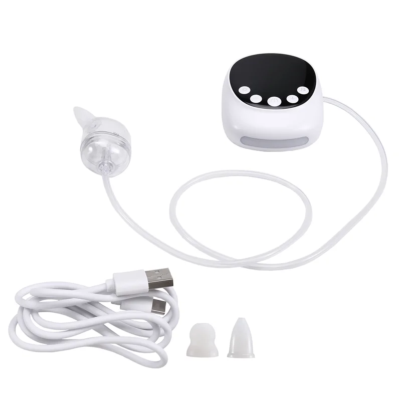 Ab68 usb crianças aspirador nasal crianças aspirador nasal elétrico bebê nariz otário musical nasal