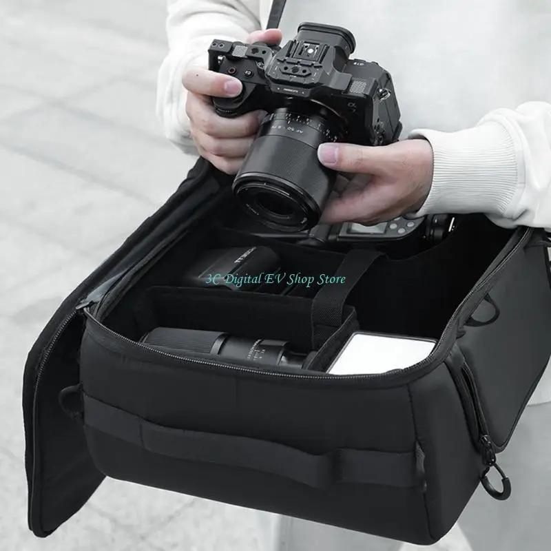 E74D DSLR Protective Insert Bag Soft Lining Safe Storage Compact and Lightweight