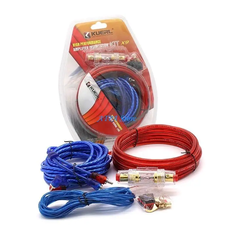 

U13C Power Cable Subwoofer Speaker Car Power Wire Amplifier Installation