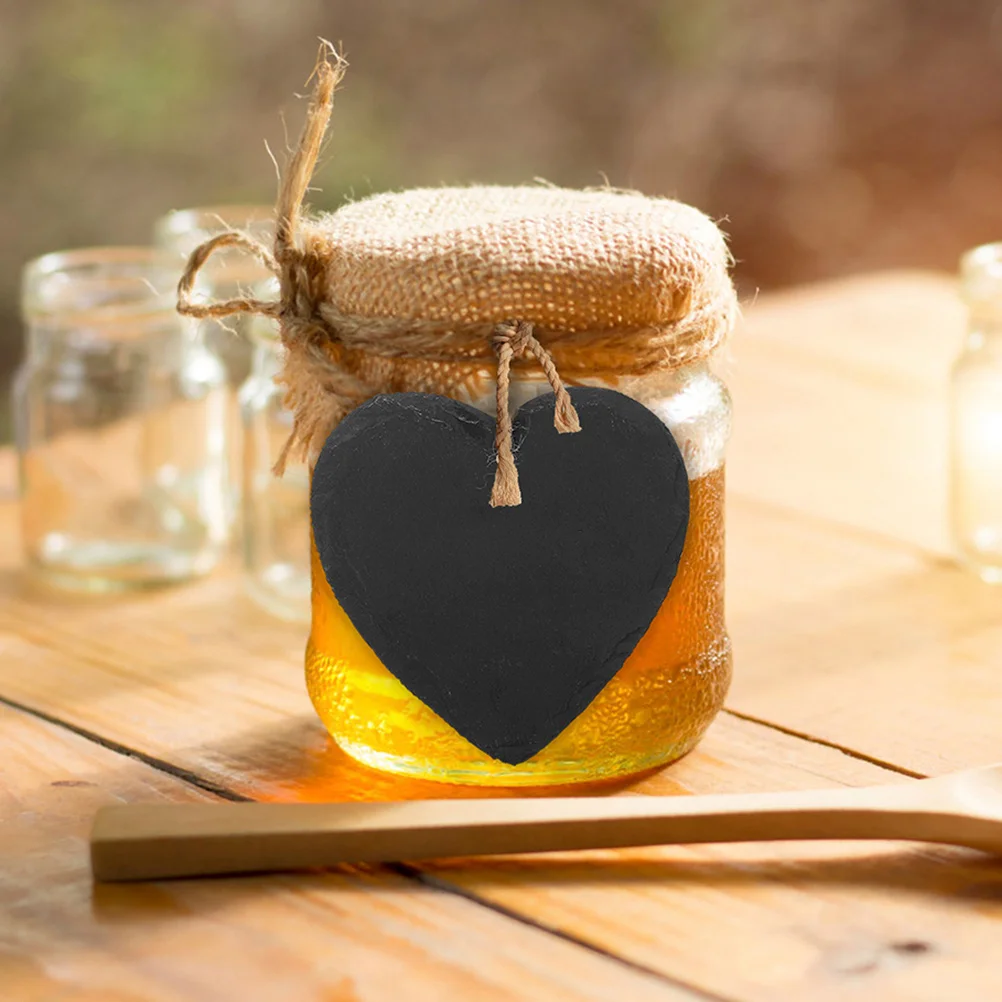 

40 шт. деревянные подарочные бирки в форме сердца, незавершенные пустые подвесные украшения для рукоделия, ювелирные изделия, одежда, ценники, бирки