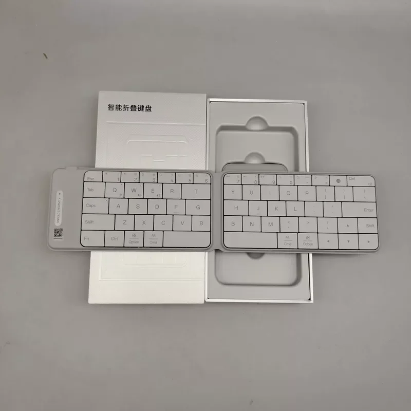 for OPPO Smart Folding Keyboard Bluetooth Connection Foldable Keyboard for Android Apple Universal Mobile Phone Tablet