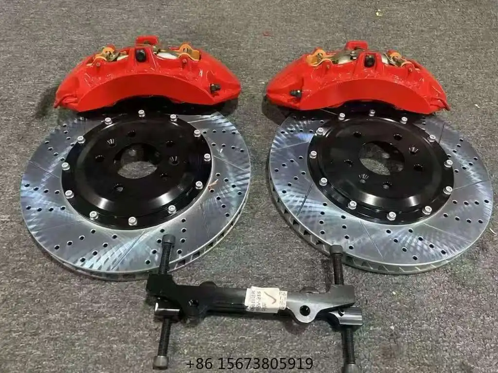 

Custom Modified Racing Brake Caliper 6 Pot Caliper Sports Brake V6 6 Piston Big Brake Kits