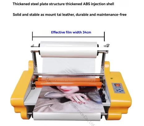 Electric Laminating Machine Small Double-sided Electric Advertising Cover Photo Album  Laminating Peritoneal Machine