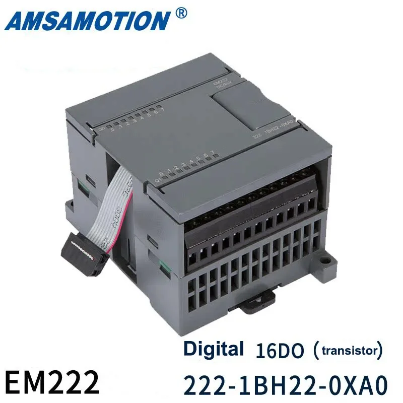S7-200 PLC uitbreidingsmodule AMSAMOTION, compatibel met Siemens PLC, digitale en analoge uitbreidingsmodule EM223/232/235/231.