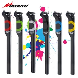 ULLICYC New Mountain & Road 3K Full Carbon Bicycle seatpost carbon bike seatpost MTB bike parts 27.2/30.8/31.6*350mm/400mm ZG212