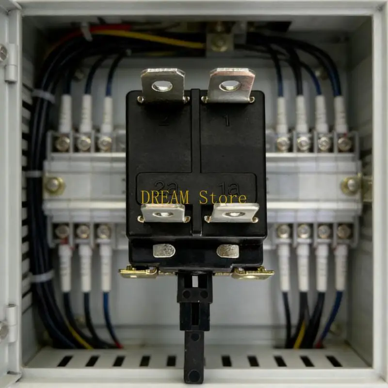 Electrical Push-Button Circuit Control with Latching Press-to-Lock Operation Best Sale