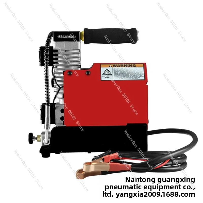 GX-E-CS2 vehicle air pump, oil-free lubrication high-pressure inflator 30MPa