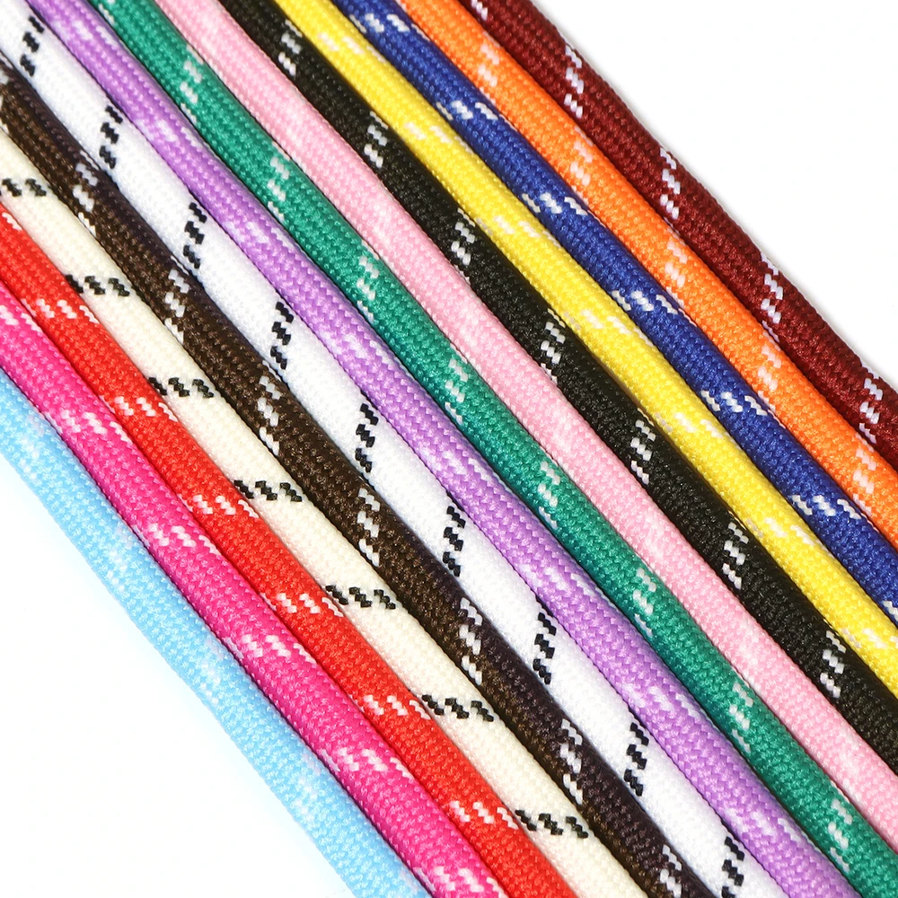 5 Yards/Lot 5mm Buntes Geflochtenes Seil aus Polyester für DIY-Rucksackanhänger, Handy-Lanyard, Bastelzubehör und Schmuckherstellung. – Detail 6