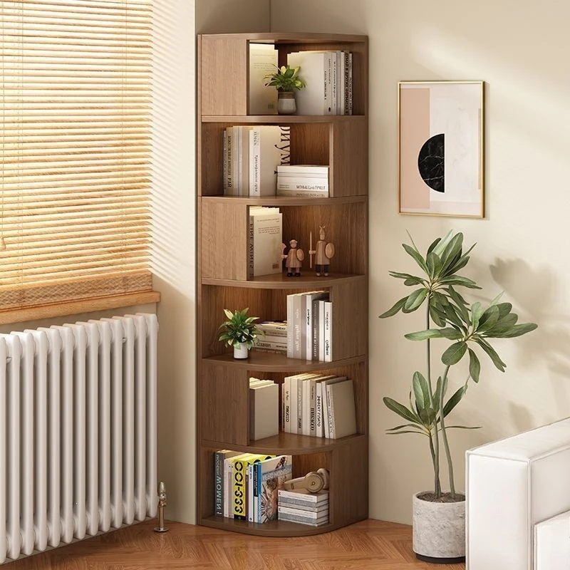 Corner storage rack, corner cabinet, triangular corner simple storage cabinet