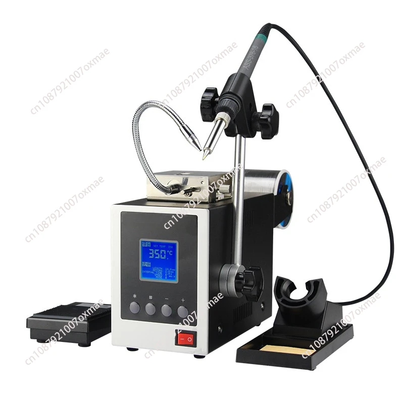 LCD Digital Display BGA SMD Soldering Station 150W Mobile Repair Tool Foot Type Automatic Feeding Soldering Machine