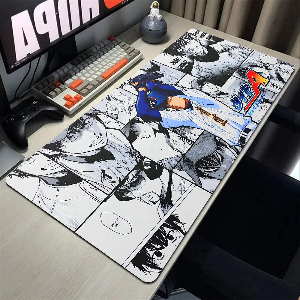 baseball Anime A Ace of Diamond Mousepad Mouse Mat With Pad gaming accessories Prime Gaming XXL Keyboard Pad Stitch Padding Mat