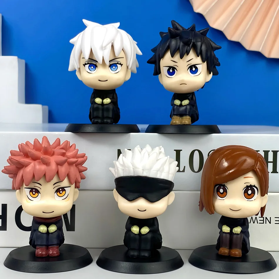 Jujutsu Kaisen Figure Itadori Yuji Gojo Satori Fushiguro Megumi Kugisaki Kawaii Toy PVC Model Action Figure Kid Gift