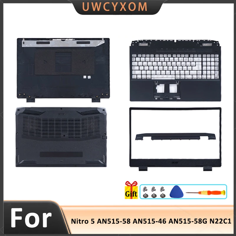 

Laptop Case For Nitro 5 AN515-58 AN515-46 AN515-58G N22C1 LCD Back Cover Front Bezel Palmrest Bottom Case Hinged cover