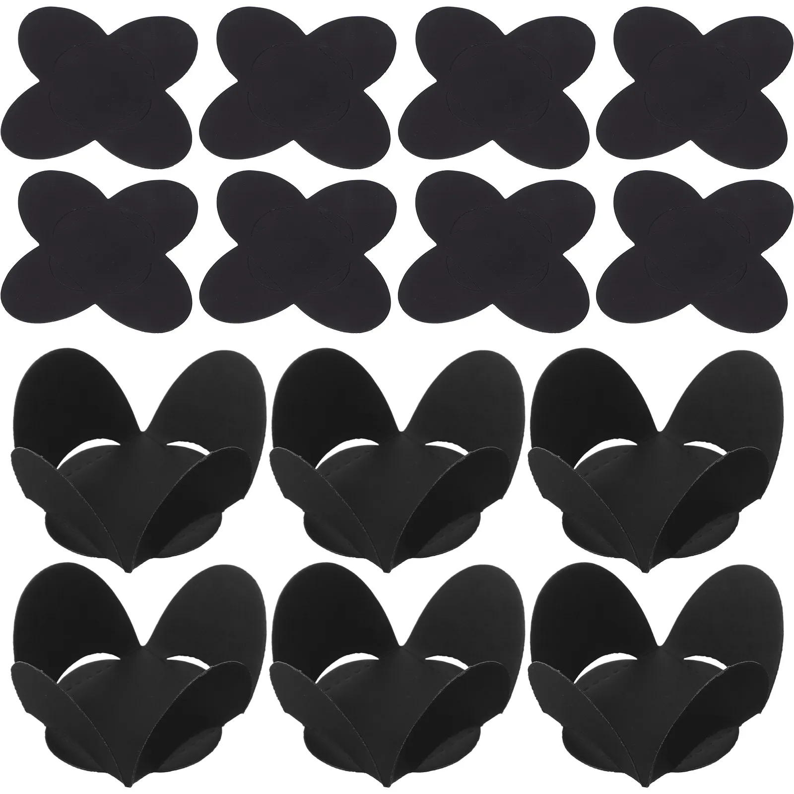 200Pcs Paper Chocolate Flower Holders Creative Foldable Truffle Wrappers Candy Holder Wedding Valentine Chocolate Wrapping Paper