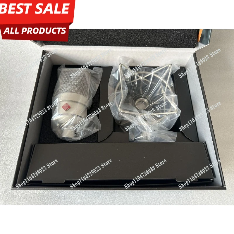 2026 hot-selling professional wired condenser microphone live streaming host live computer home set black microphone