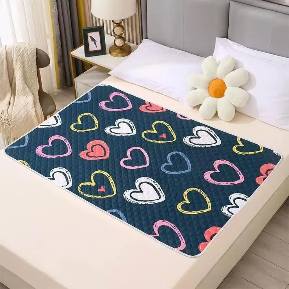 Reusable Pet Pee Pad Washable Dog Training Mat Waterproof Super Absorbent Puppy Odor Control Bedding Sofa Blanket Mattress view 6