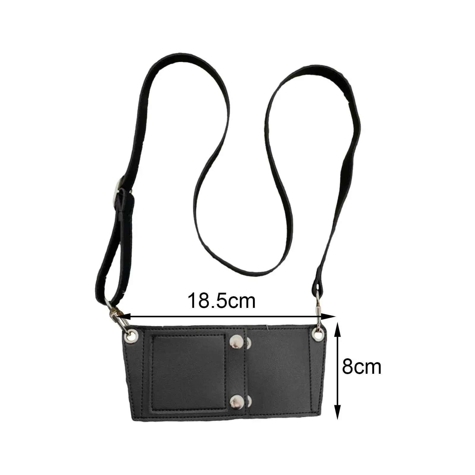 PU Leather Cup Cover Sturdy with Adjustable Strap for Riding Walking School