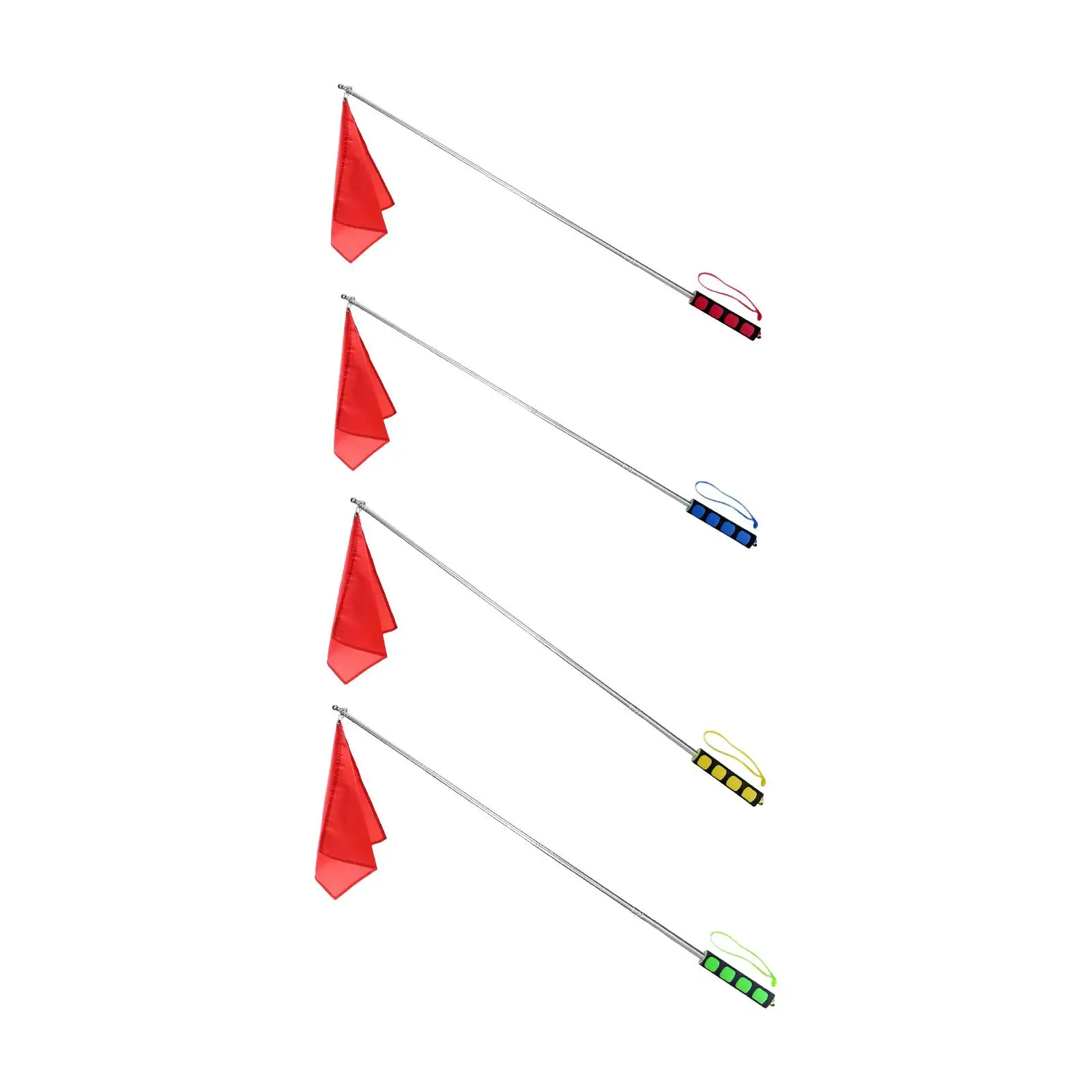 Horse Training Flag,Portable Horse Training Equipment Equestrian Flag Retractable Flagpole for Outdoor Riding Events Competition