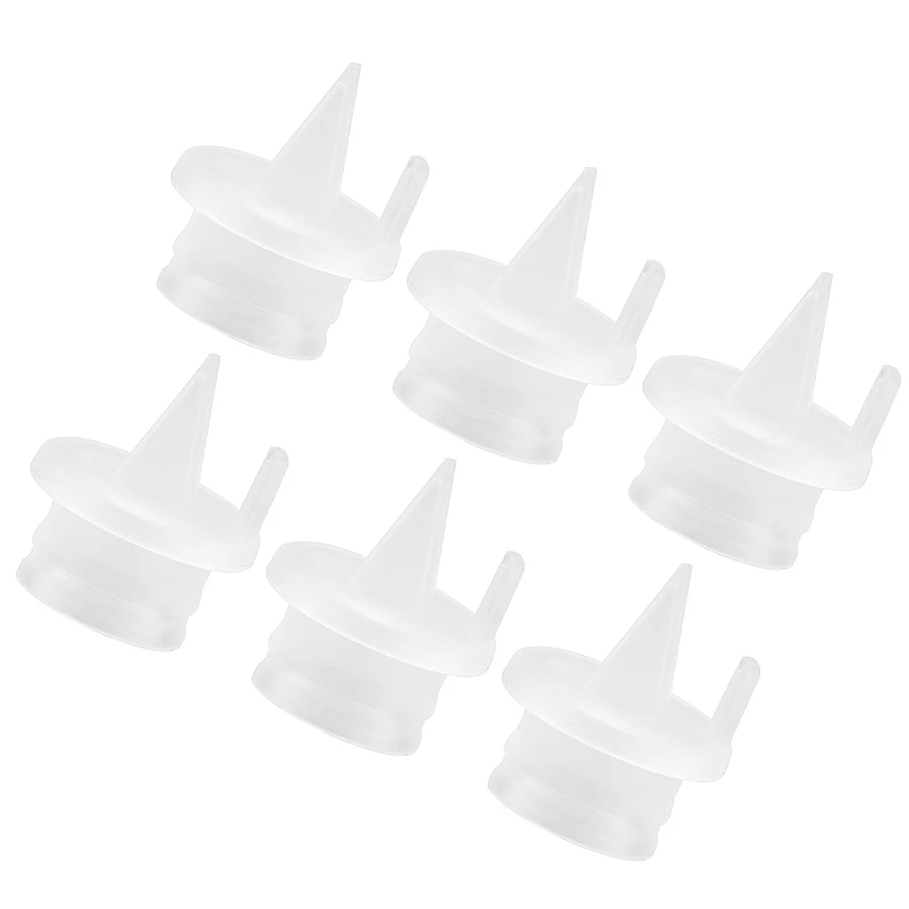 

10 pcs Breast Pump Accessories No Burrs Valve Replaceable Manual Silicone Counterflow Duckbill Design Safe Food Grade For
