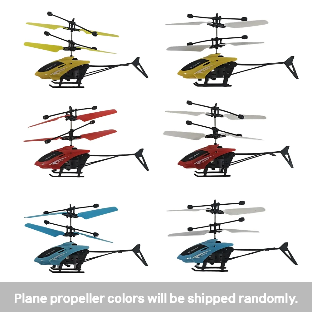 Mini RC Drone Rechargeable No Remote Control RC Helicopters Drone Toys Induction Hovering Safe Fall-resistant Rc Airplane